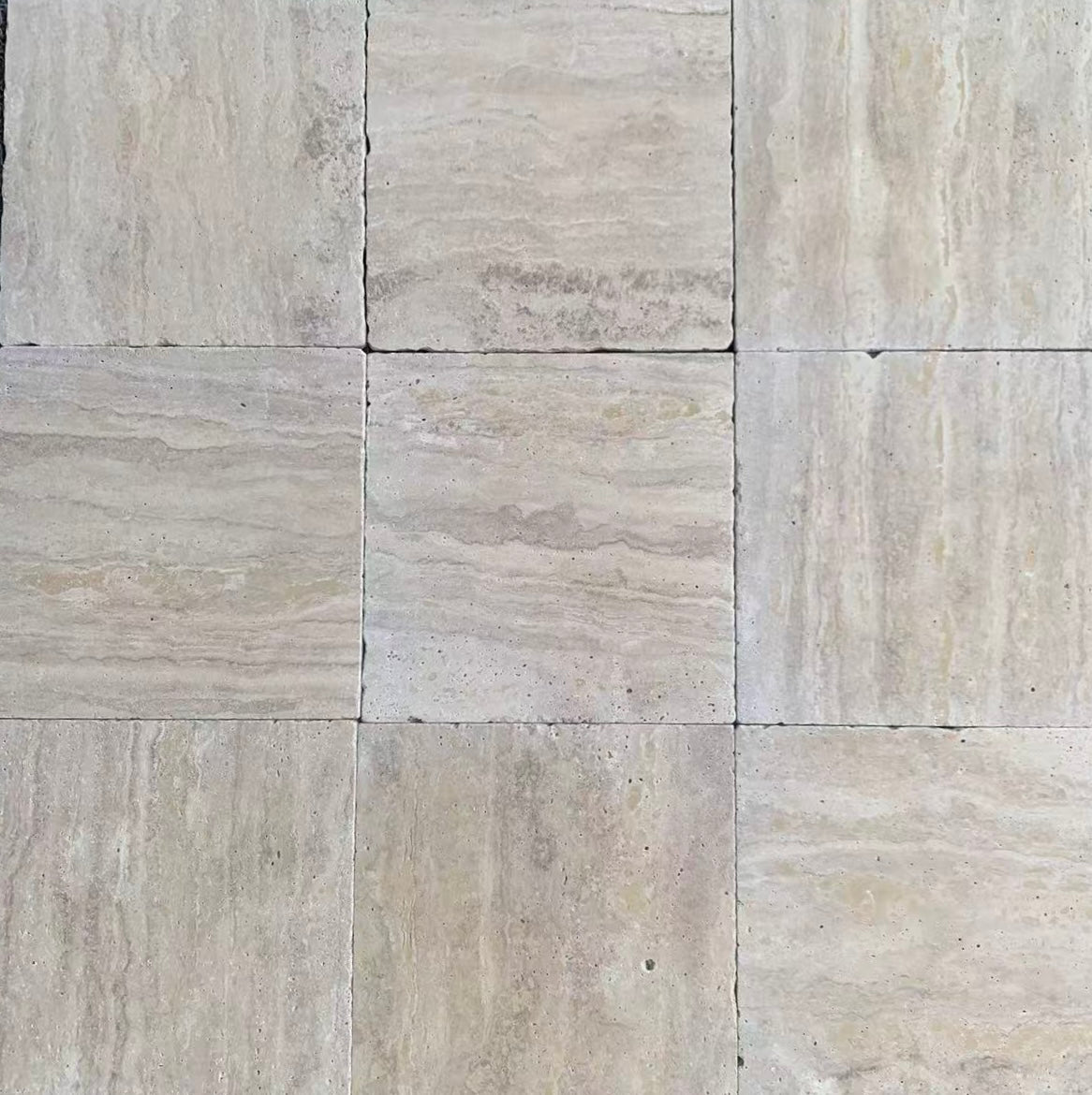 Square Tumbled 305mm - Rome Veincut