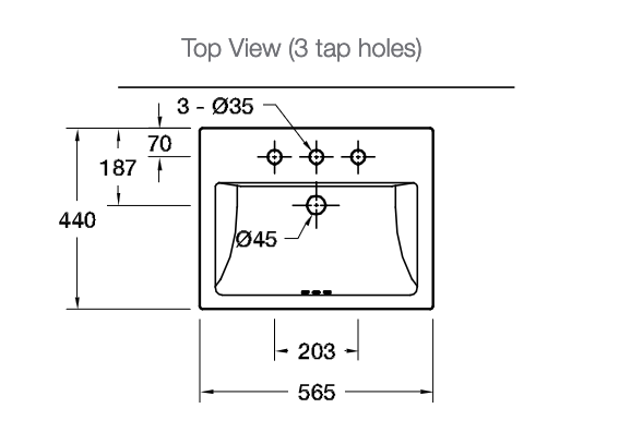Kohler Parliament Countertop Basin