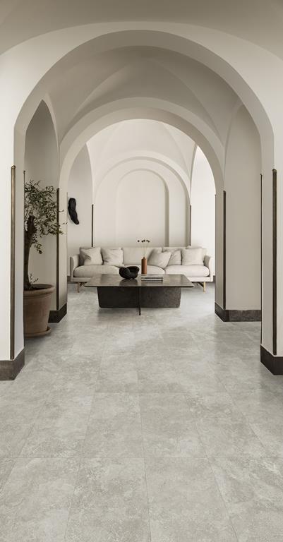 Travertino Cross Cut - Light Grey