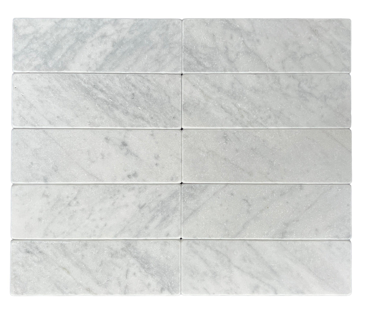 Subway Tumbled 200X65mm - Carrara