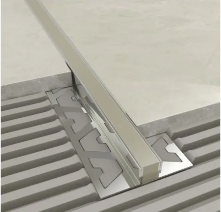 Amark Aluminium Movement Joints - Buff Neoprene