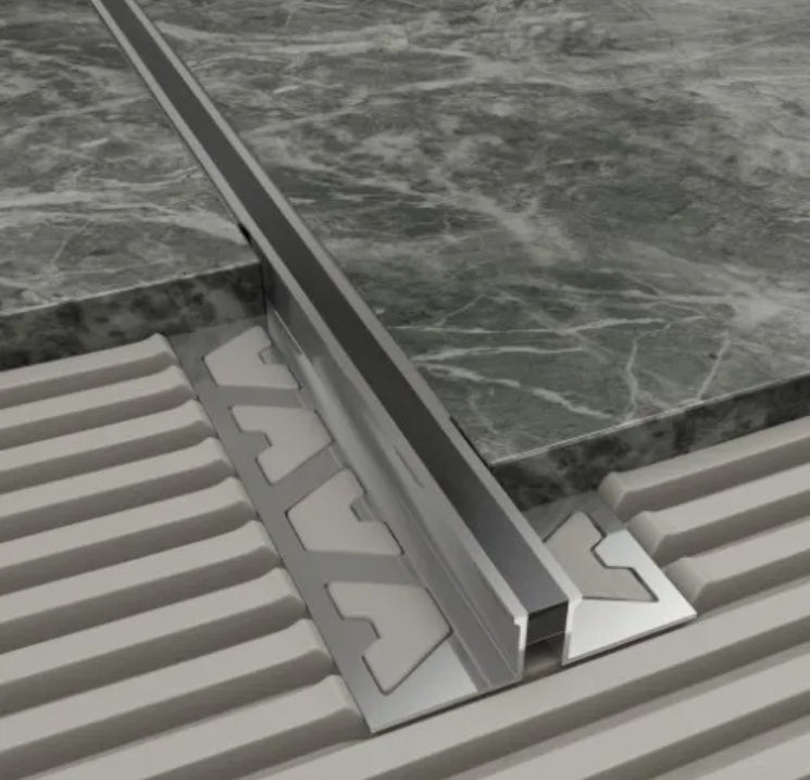 Amark Aluminium Movement Joints - Black Neoprene