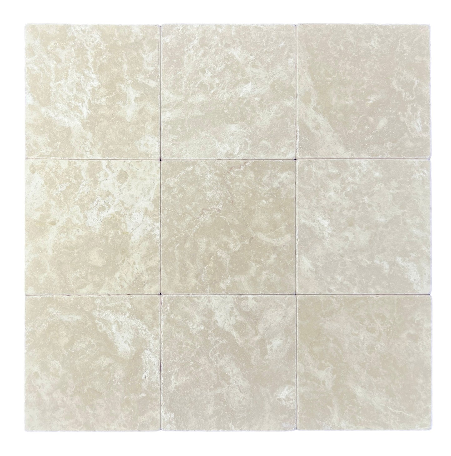 Square Tumbled 100mm - Botticino