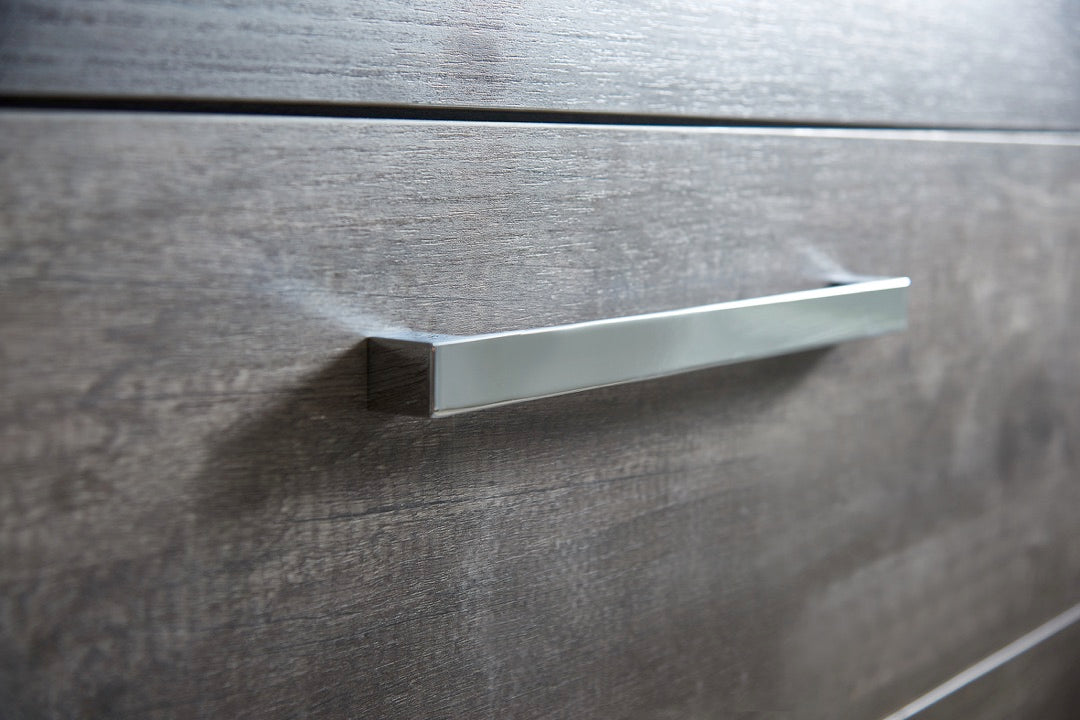 Freestanding 1200mm Vanity with Kick Panel - Dark Oak