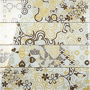 Renaissance Crystal Glass Tile - Classic Gold