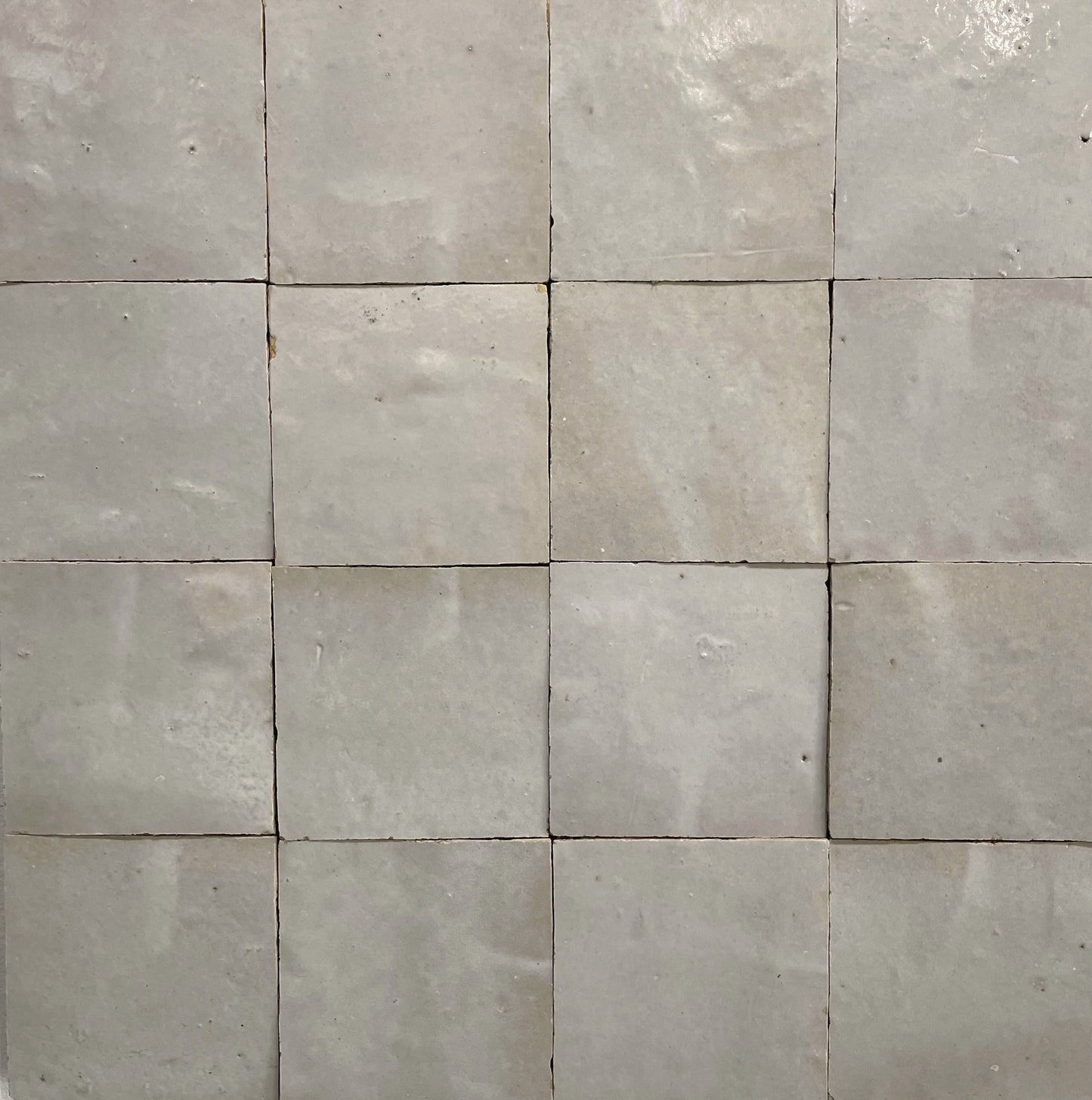 Zellige Ecru Square Tile 100x100