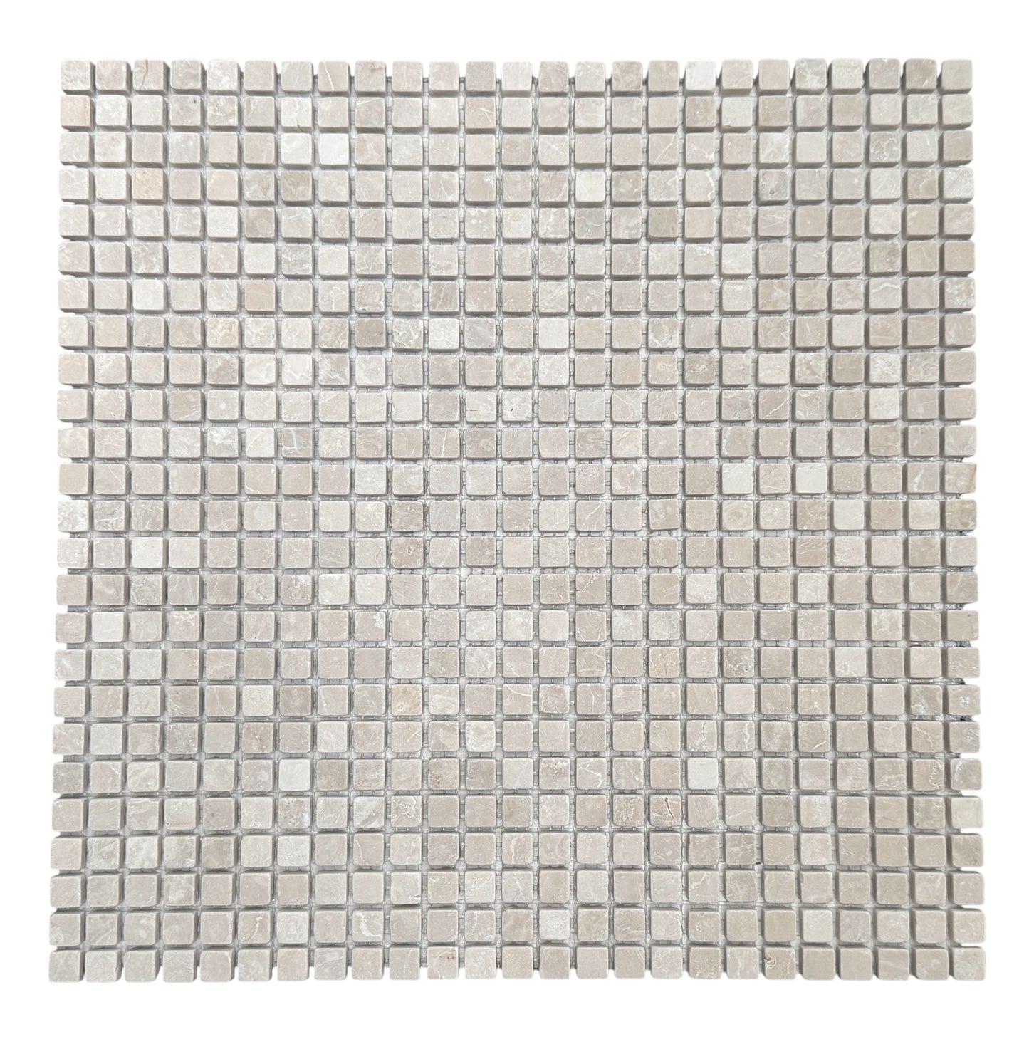 Mini Square Tumbled 10mm - Botticino