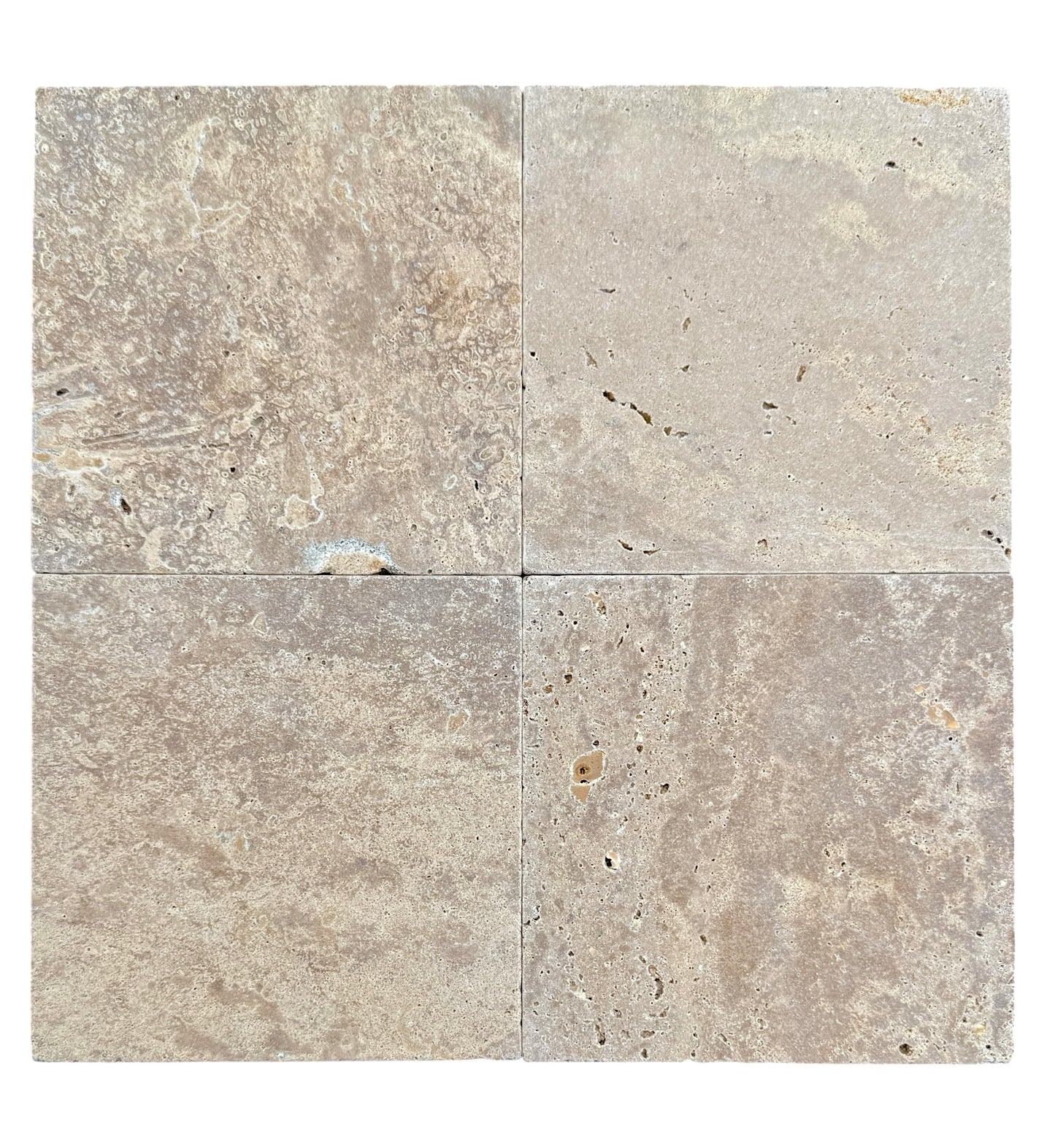 Square Tumbled 150mm - Noce
