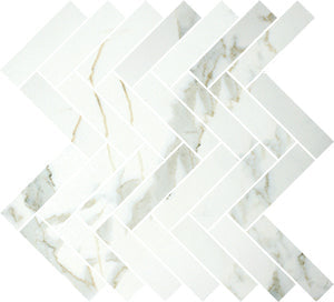 Euromarmo Herringbone - Calacatta Gold