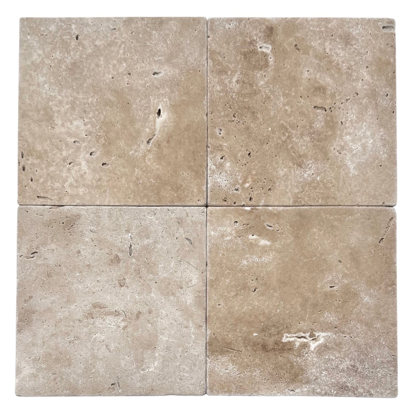 Square Tumbled 150mm - Rome Travertine