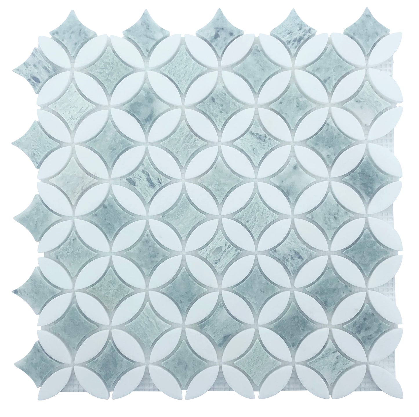 Star Honed - Mint and Thassos