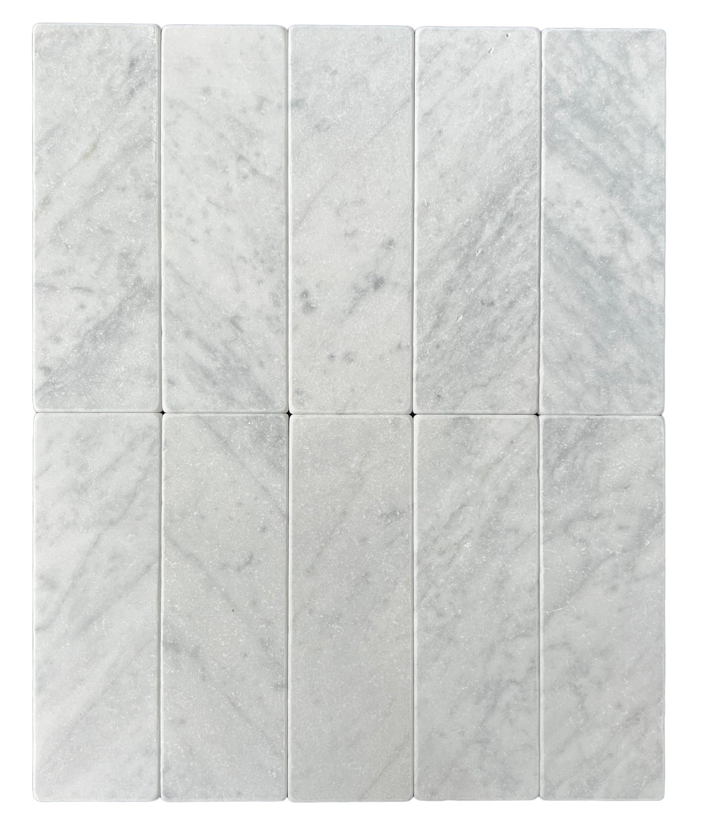 Subway Tumbled 150X45mm - Carrara