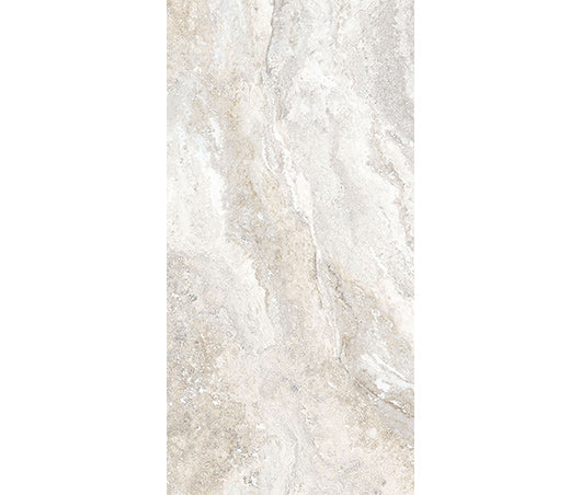 Stoneage 3D Italian Porcelain Tile - Travertine Argento