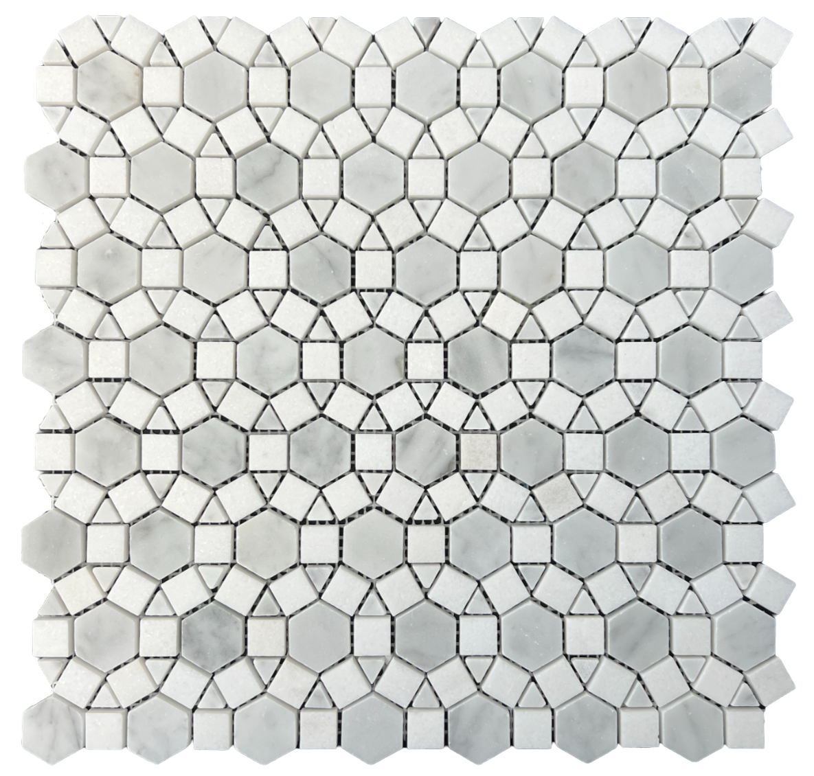 Castle Honed - Carrara and Thassos