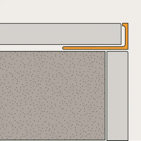 Amark L-Profile Aluminium Angle - Mill Finish