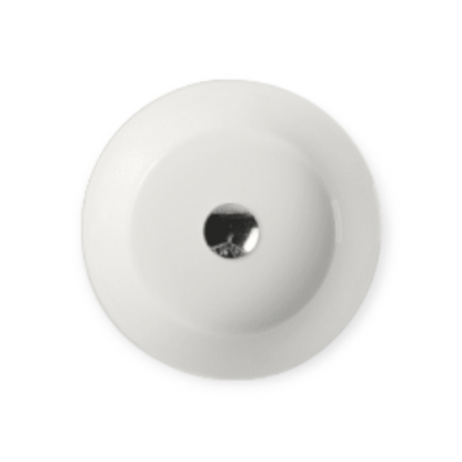 Spin 36B Above Counter Round Basin - Gloss White