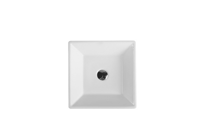 Square 41 Above Counter Basin - Gloss White
