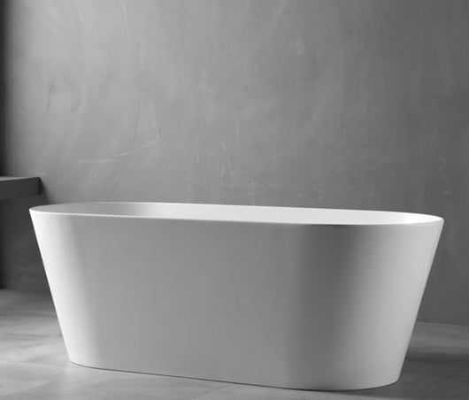 Iseo Oval Freestanding Bathtub - White