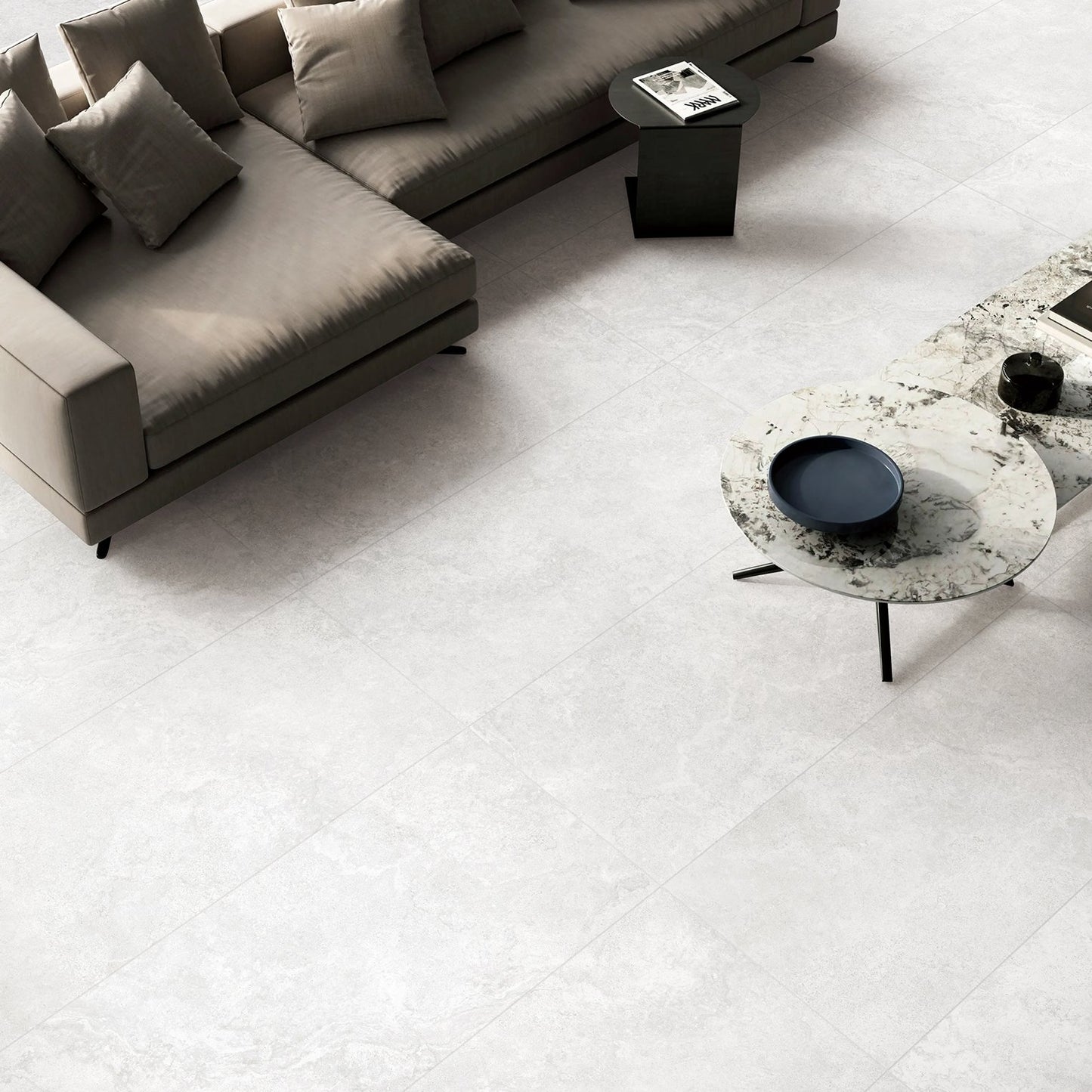 Alps White Porcelain Tile