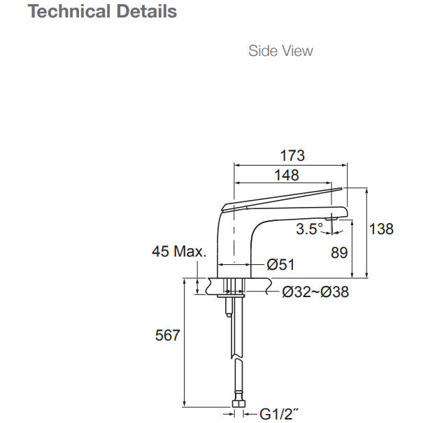 Kohler Avid Basin Mixer - Chrome