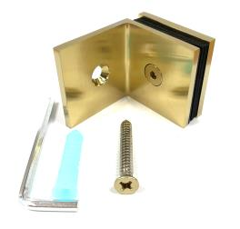 Shower Screen Accessories - Brushed Gold