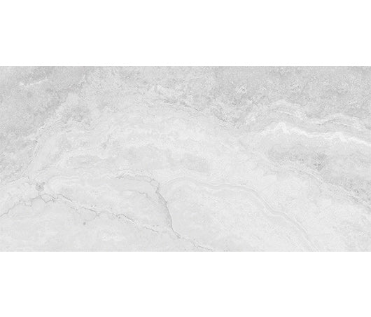 3D Crafted Italian Porcelain Tile - Travertine White