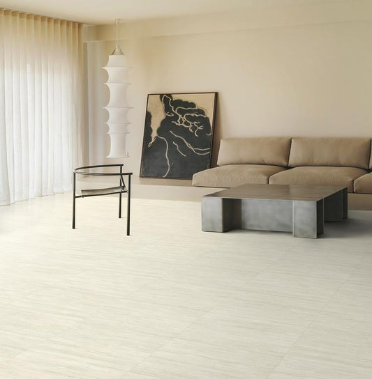 Travertino Vein Cut - Beige