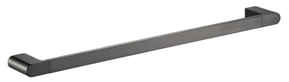 Flores 800mm Single Towel Rail - Gunmetal