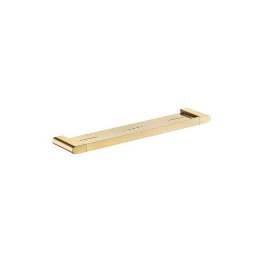 Flores Cosmetic Metal Shelf - Brushed Gold
