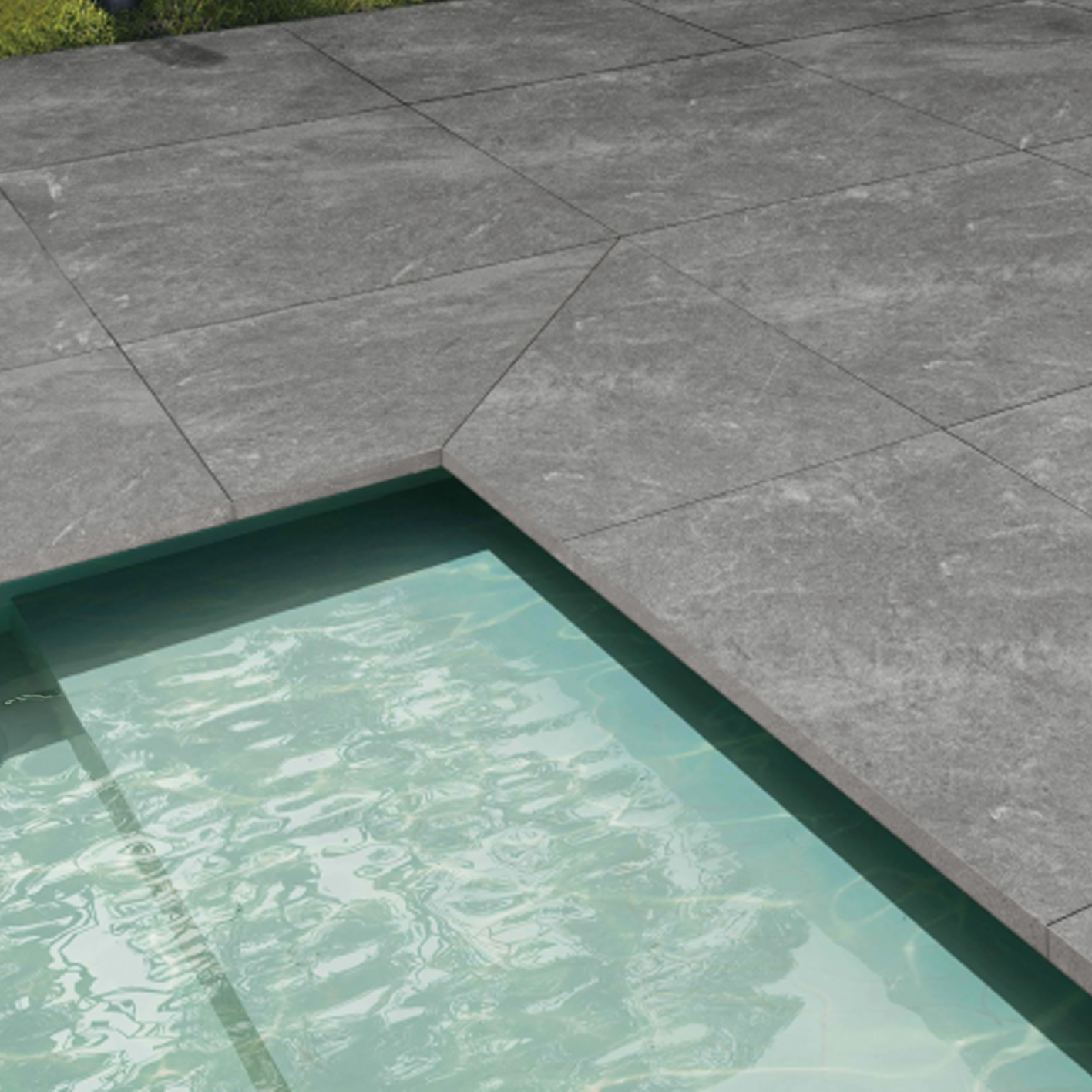 Quartzite 20mm Pavers - Charcoal