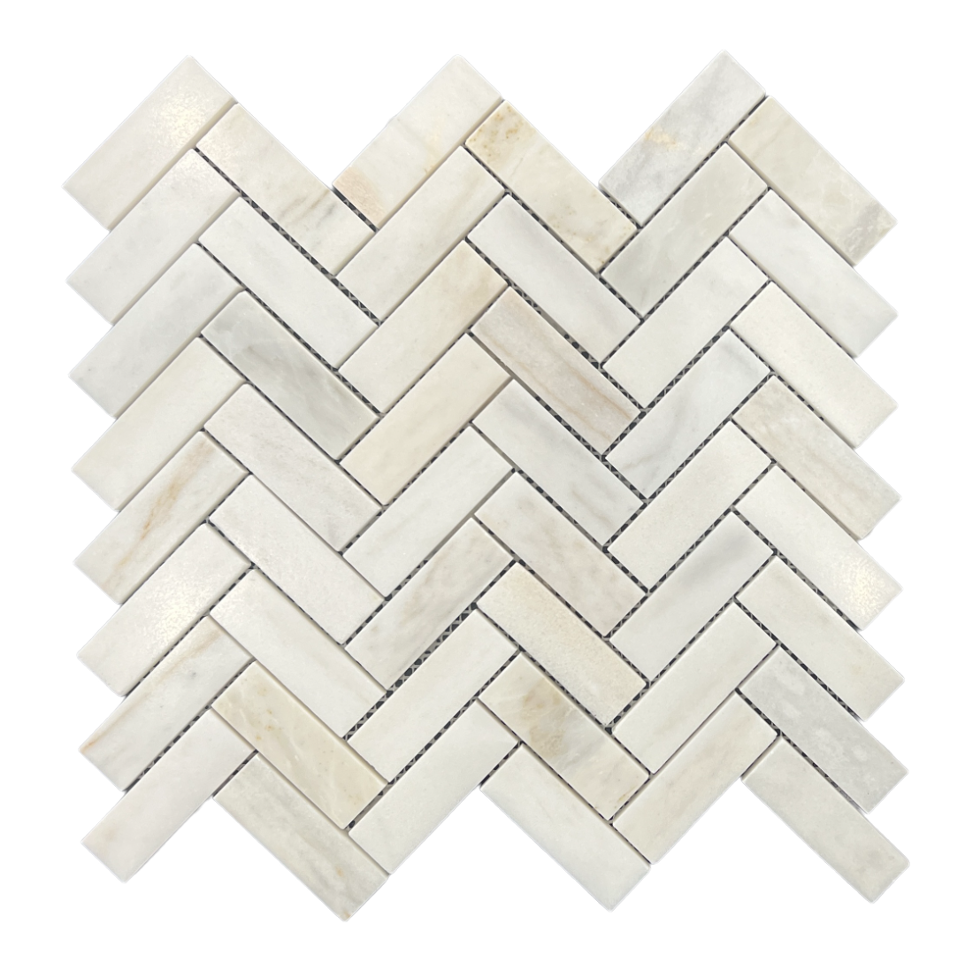 Herringbone Honed 72mm - Lotus White – BCP Interiors