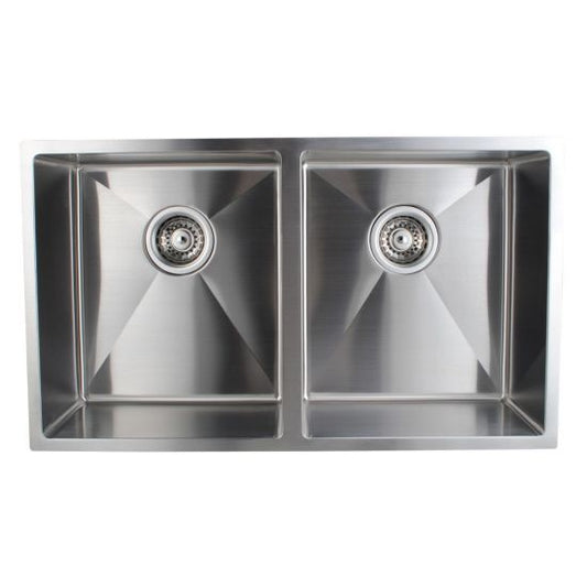 Stainless Steel Kitchen/Laundry Sink with Double Bowls 770x440