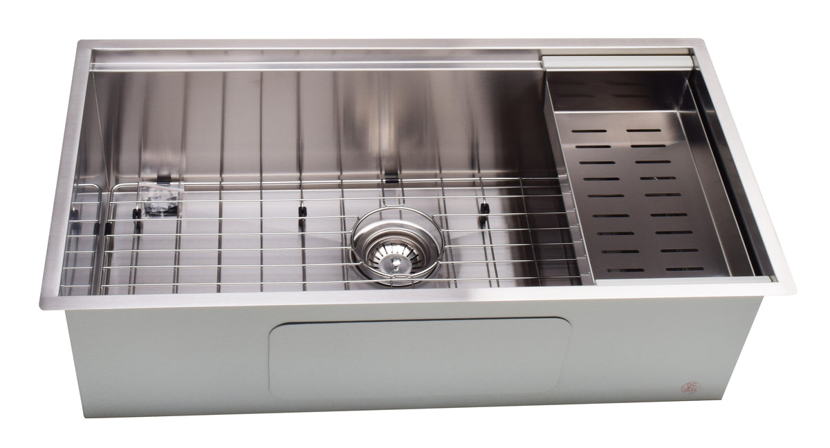 Stainless Steel Sink with Single Bowl 838x450mm