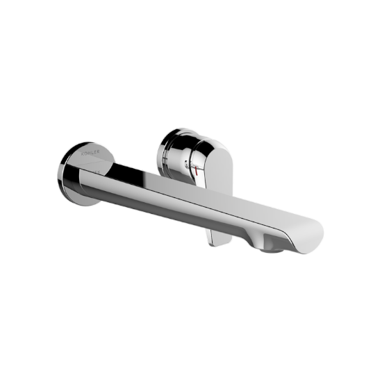 Kohler Avid Wall Mount Basin Set - Polished Chrome