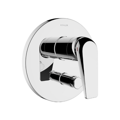 Kohler Avid Shower Mixer with Diverter - Polished Chrome