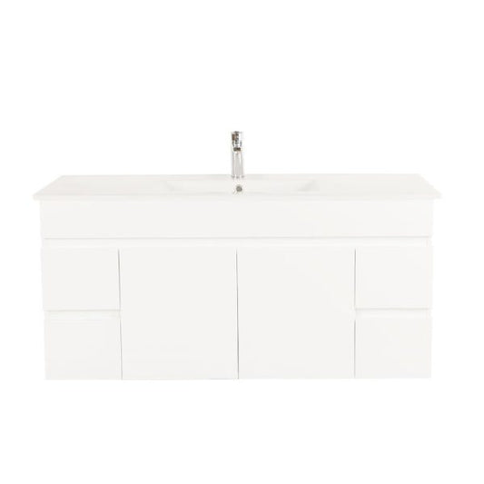 White PVC Wall-Hung Vanity 1175x450