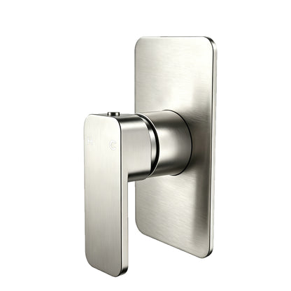 Ivano Series Wall Mixer Trim Kit - Brushed Nickel