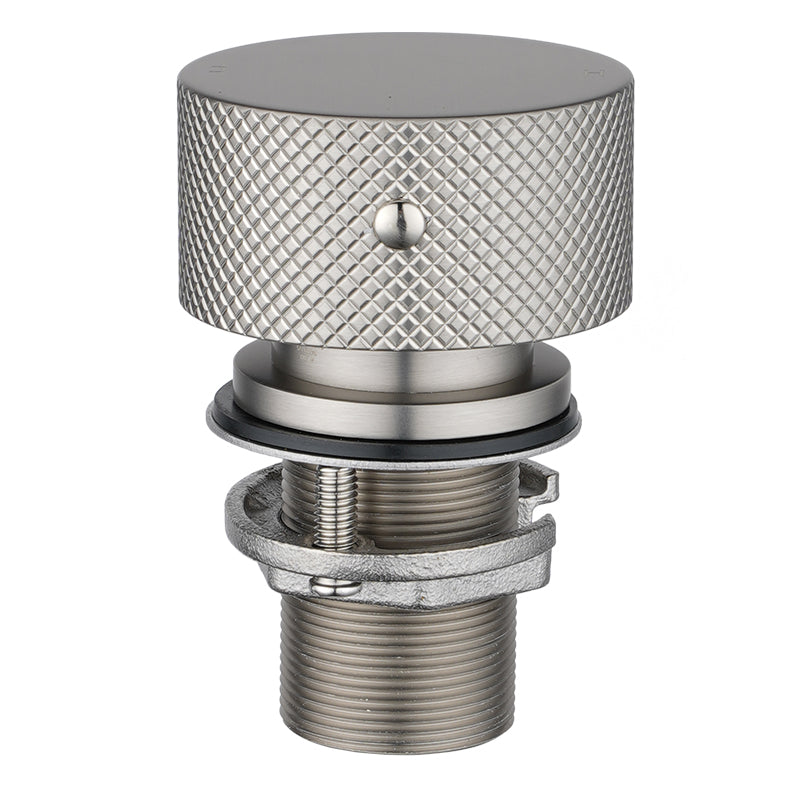 Moon Series Swivel Basin Mixer - Brushed Nickel