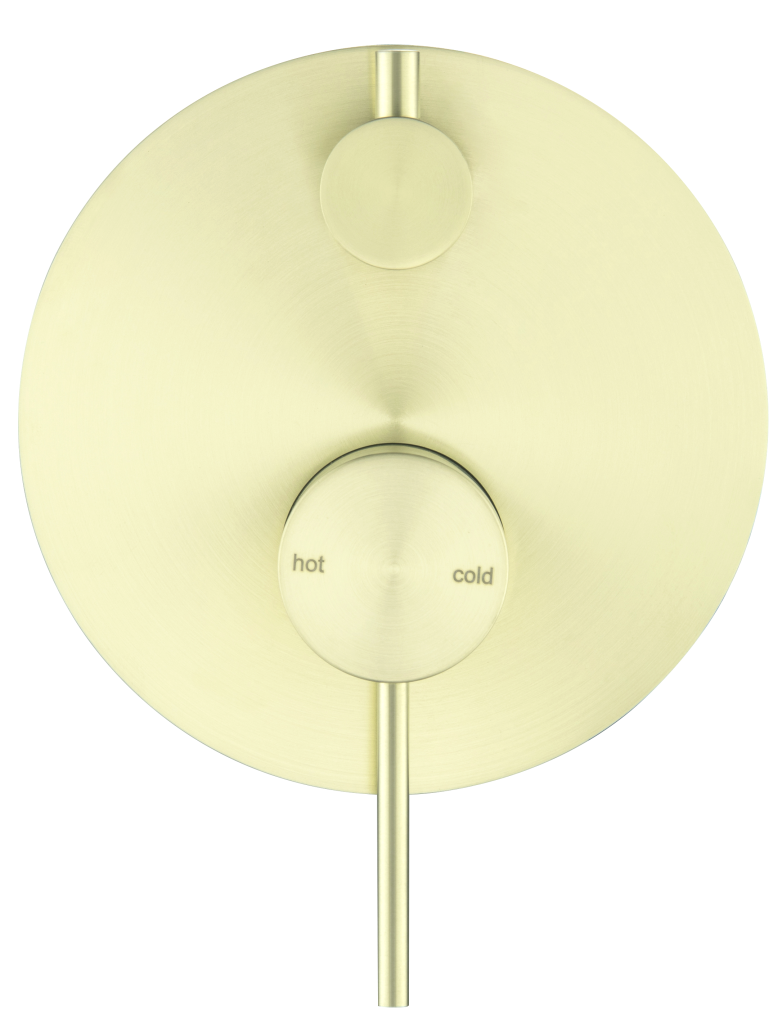 Mica Wall Diverter Mixer - French Gold