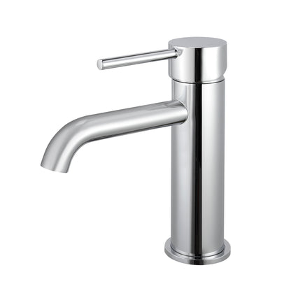 Lucid Pin Round Basin Mixer - Chrome