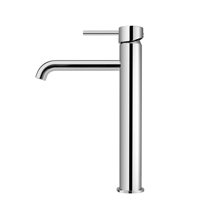 Lucid Pin Round Tall Basin Mixer - Chrome