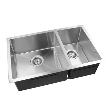 Stainless Steel Sink with Double Bowl 710x450