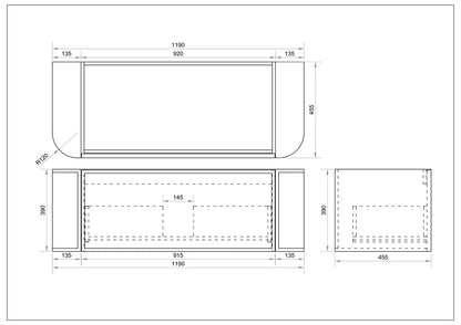 Elva Wall-Hung Vanity