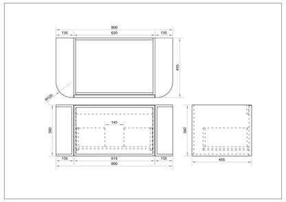 Elva Wall-Hung Vanity