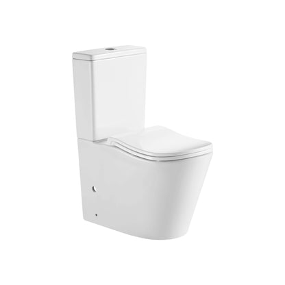 Fifa Back-to-Wall Toilet Suite - Gloss White