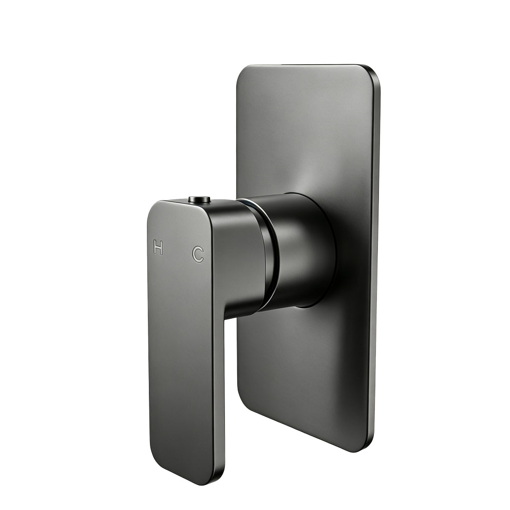 Ivano Series Wall Mixer Trim Kit - Gunmetal