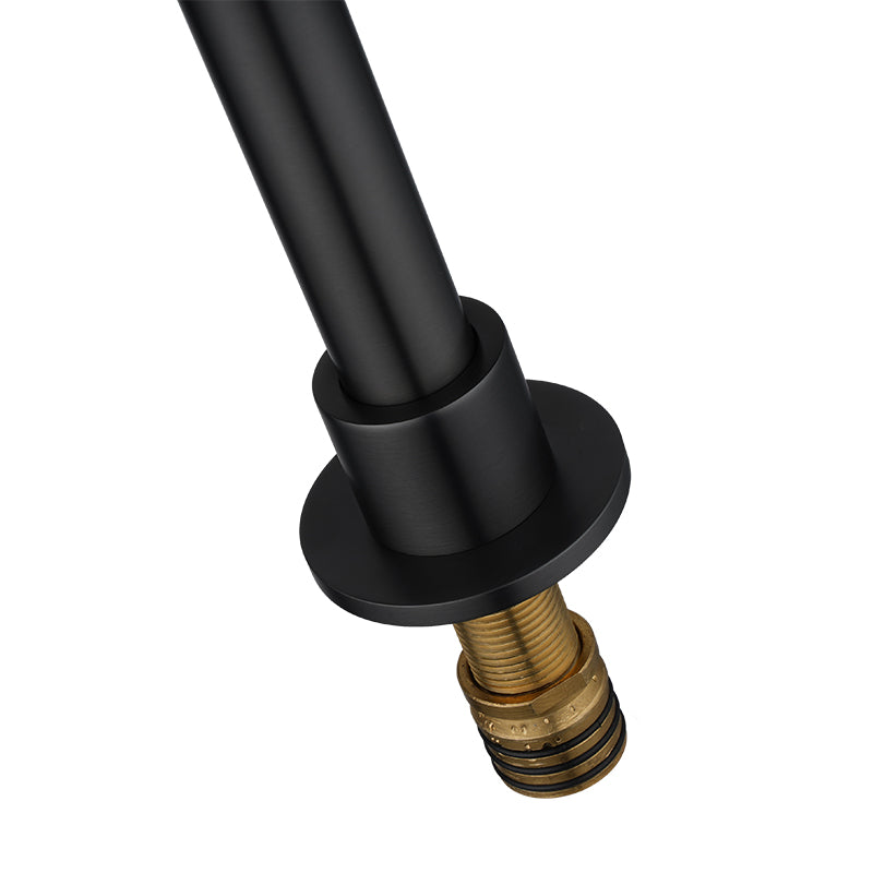 Moon Series Swivel Basin Mixer - Brushed Gunmetal Grey