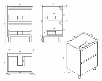 Hera Freestanding Cabinet