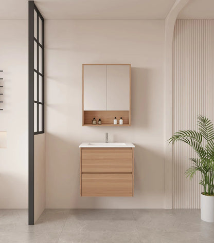 Hera Wall-Hung Vanity – Oak