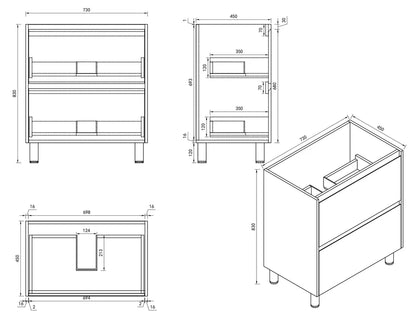 Hera Freestanding Cabinet